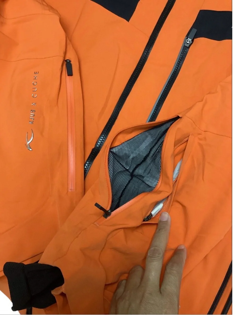 KJUS lightweight orange